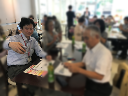 初めてのスマートフォン教室